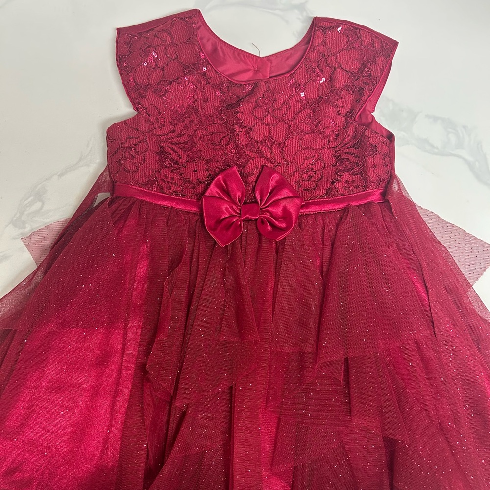 Red Tulle Dress